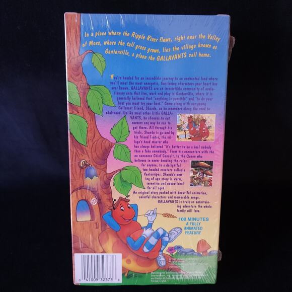 Rare Vintage Gallavants Anything Is Possible Film New Sealed VHS Video 1984 - Picture 2 of 5